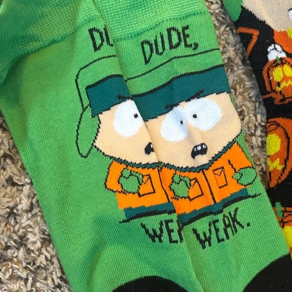 Cartoon Character Men's Socks Set - Multicolor - Picture 2 of 6